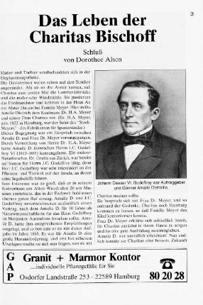 Das Leben der Charitas Bischoff : Schluß