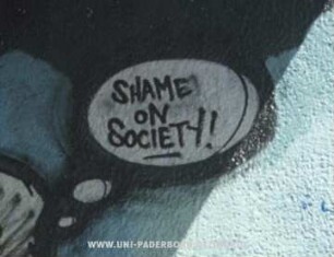 SHAME ON SOCIETY!