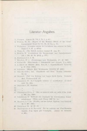 Literatur-Angaben.