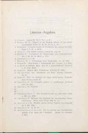 Literatur-Angaben.