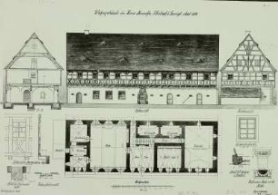 Elbisbach (bei Lausigk/Geithain): Wohngebäude Meuschke (1698)