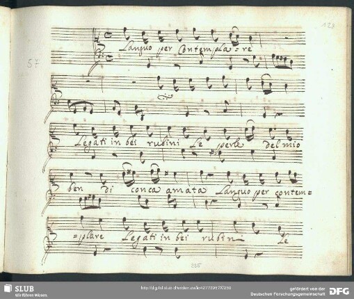 57 Giacomo Antonio Perti - Nerone fatto cesare [?] <Languo per contemplare>