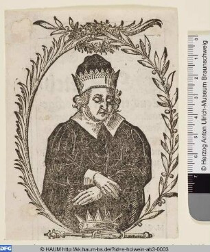 Heinrich Julius der Jüngere von Braunschweig-Lüneburg im Tode