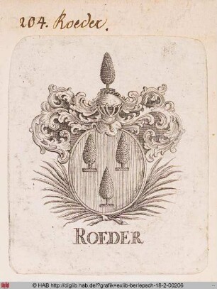 Wappen der Familie Roeder