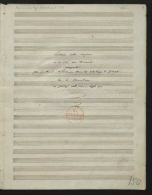 Litaneien; V (4), Coro, orch; Es-Dur