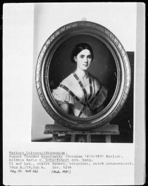 Bildnis Marie von Scharfenort, geborene Bang