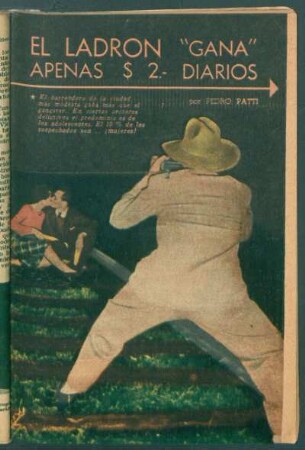 El ladrón "gana" apenas $ 2.- diarios - [Ilustración]