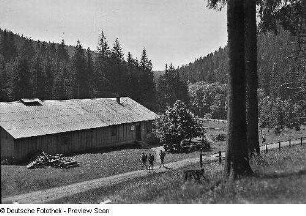 Waldgaststätte "Rinderstall" zwischen Braunlage und Sankt Andreasberg im Odertal (475 m)