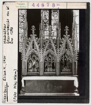 Marburg: St. Elisabeth, Hochaltar
