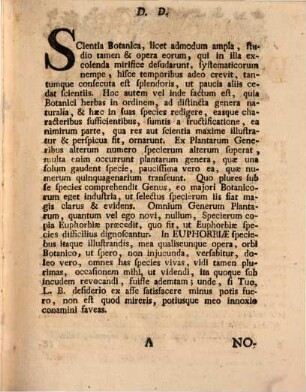 Specimen acad. quo euphorbia eiusque historia naturalis et medica exhibetur