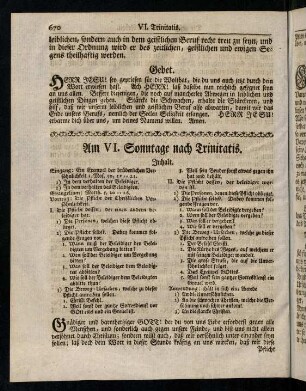 670-676, Inhalt; Eingang; Evangelium