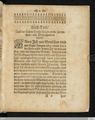 Christliche Leichpredig/ Herrn Matthæi Beegers/ S.