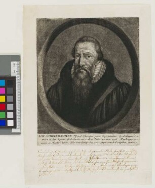 [Bildnis von Johann Schelhammer]