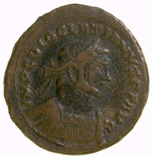 Münze, Follis, 300 - 305