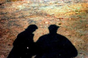 Norderney: Unsere Schatten im Sand