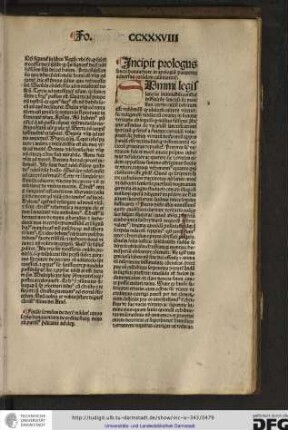 Incipit prologus sancti Bonaventure in apologiam pauperum adversus eorundem calumniatorem.
