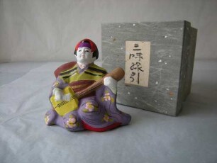 Shamisen-Spielerin