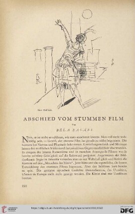10: Abschied vom stummen Film