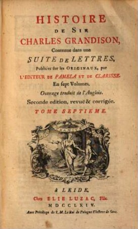 Histoire de Sir Charles Grandison, 7