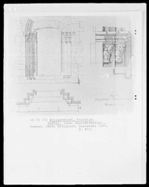 Seligenstadt, Palatium (sogenannte Kaiserpfalz), Portal