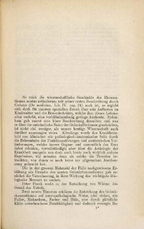 Beiträge zur Kenntniss des Gelenkrheumatismus im Kindesalter : Inaugural-Dissertation von Strassb.