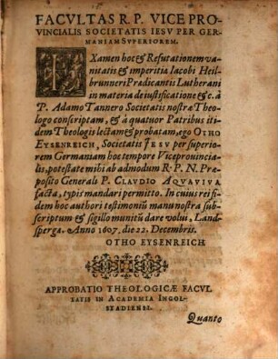 Ketzerisch Luthertumb