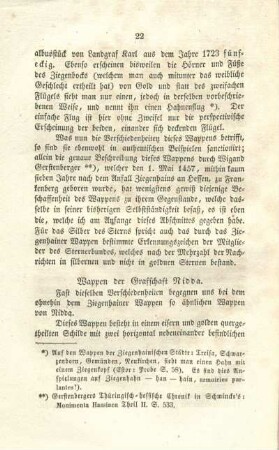 Wappen der Graffschaft Nidda.