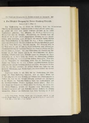 4. Der Weichsel=Übergang der Armee=Abteilung Woyrsch.