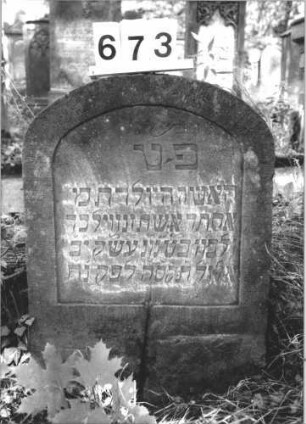 Grabstein 673