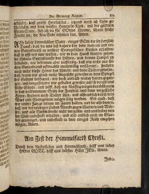 575-580, Durch dein Auferstehen und Himmelfarth, hilff ...