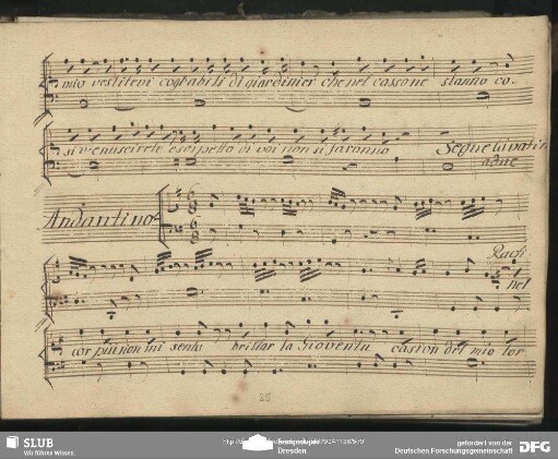 Cavatina a due: "Nel cor più non mi sento"