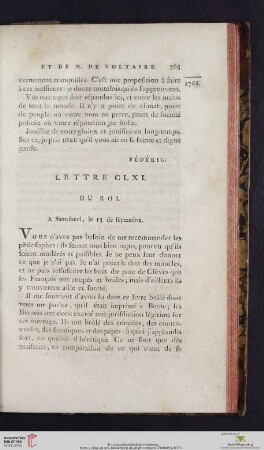 (Lettre CLXI - CLXX)