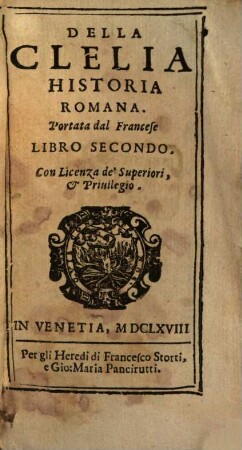 La Clelia : Historia Romana, 2