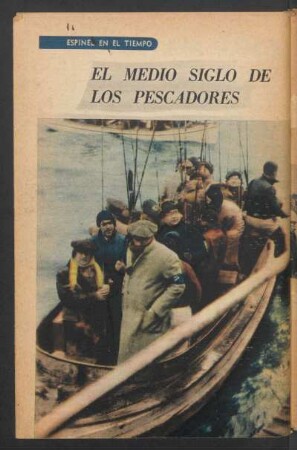 El medio siglo de los pescadores : Espinel en el tiempo