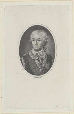 Bildnis des Gustav III von Schweden