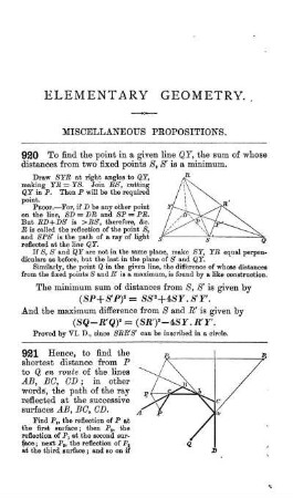 Section VI. Elementary Geometry.