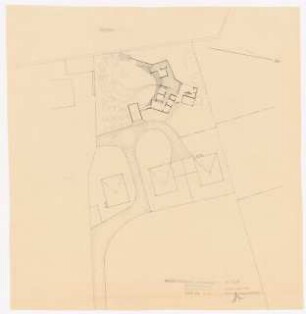 Haus Baron von Holzschuher: Lageplan 1:250