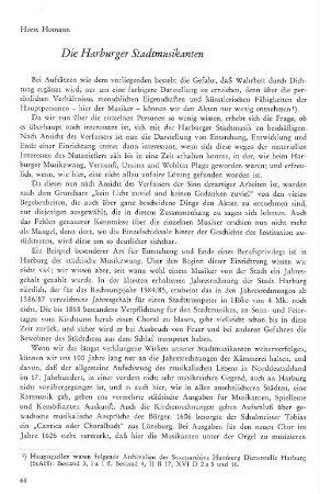 Die Harburger Stadtmusikanten