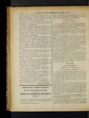 L'Immigration et la Colonisation au Brésil.