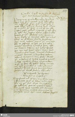 114r-121r: Schreiben in kirchlichen Angelegenheiten, lat.