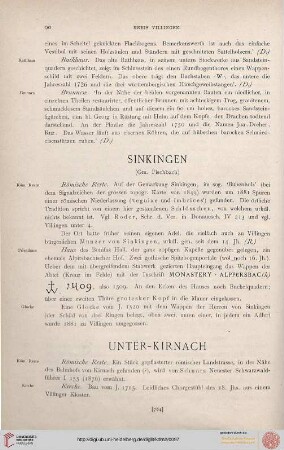 ⟦Unterkirnach⟧