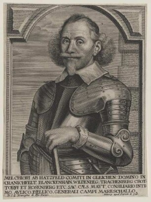Bildnis des Melchiorus ab Hatzfeld