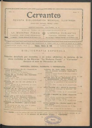 Bibliografía española