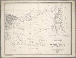 Carta Corográfica de la parte oriental i ménos poblada Del Estado De Cundinamarca