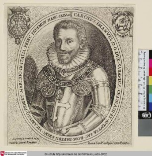 Carolus Emanuel D.G. Dux Sabaudiae