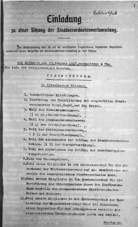 13. Februar 1918