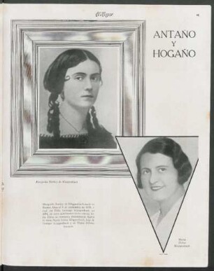 Antaño y hogaño