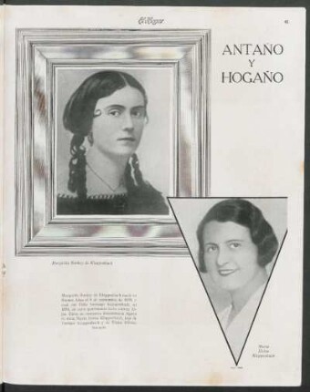 Antaño y hogaño