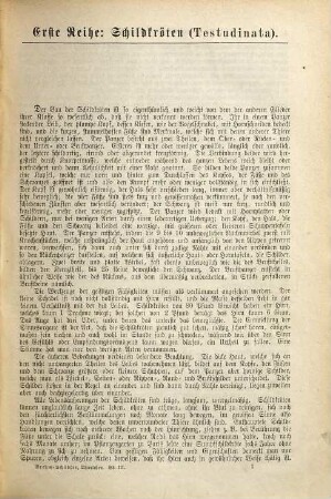 Brehm's Illustrirtes Thierleben, 3. Niedere Thiere