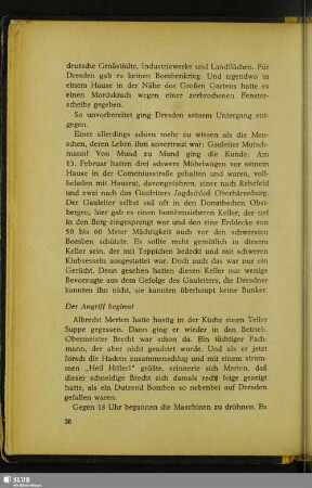 Der Angriff beginnt